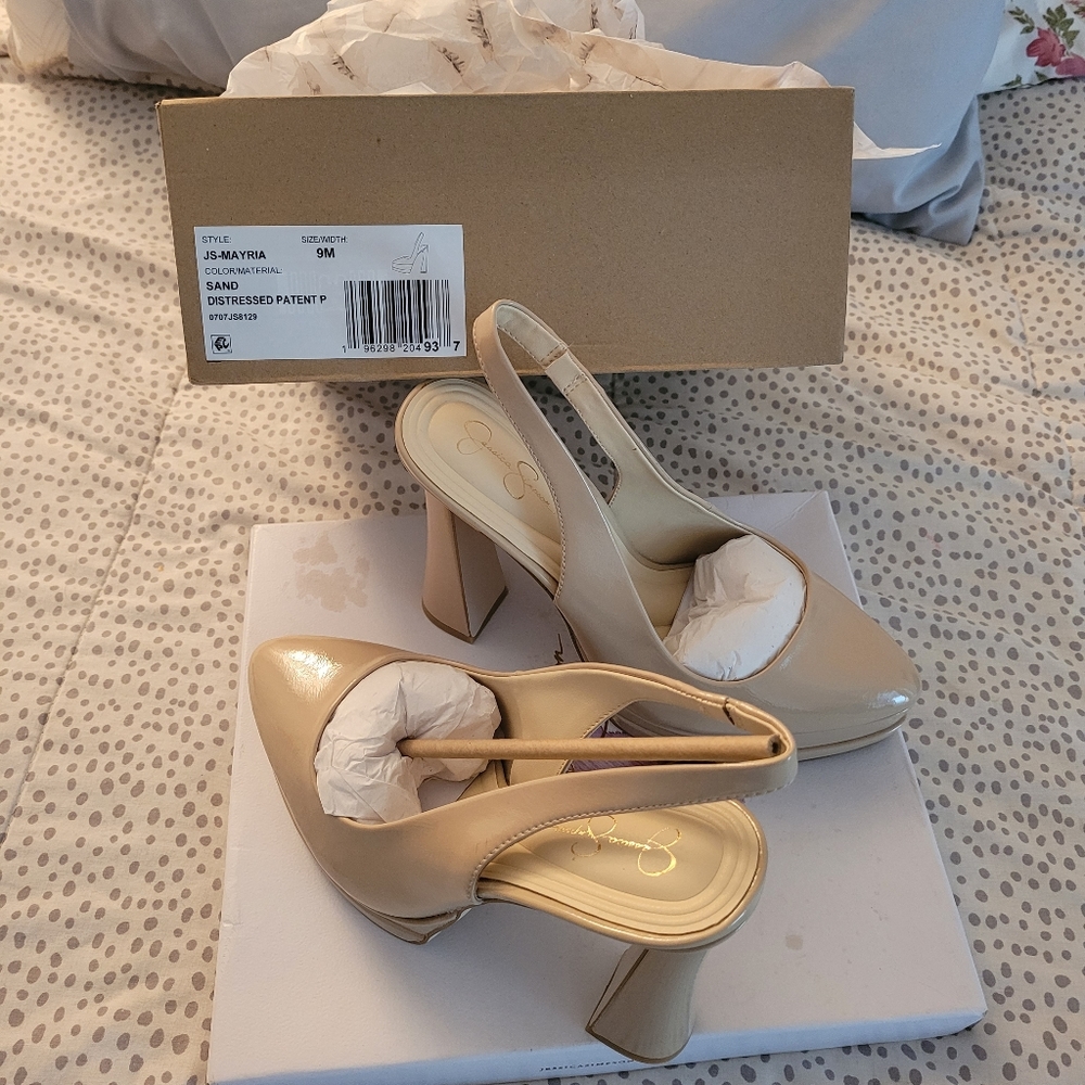 Jessica Simpson Mayria Platform slingbacks